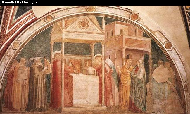 GIOTTO di Bondone Annunciation to Zacharias